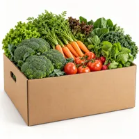 Seasonal vegetable box